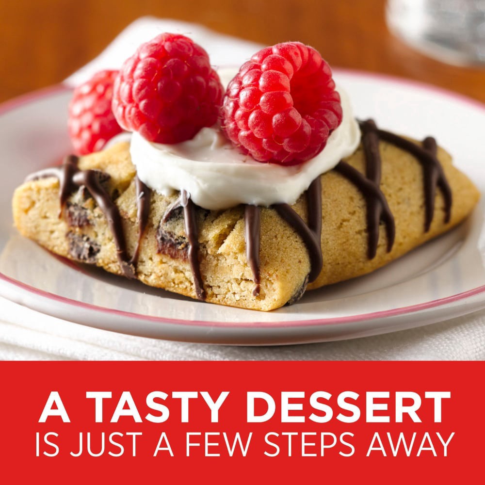 slide 6 of 6, Fiber One 70 Calorie Chocolate Chip Cookie Brownies, 12 ct / 0.88 oz