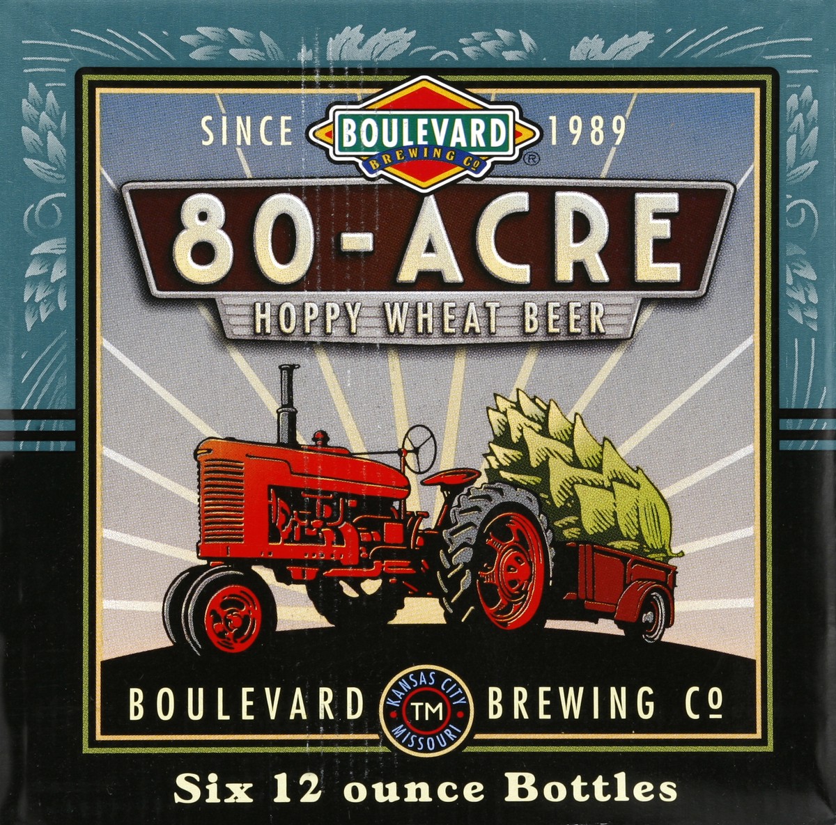 slide 5 of 7, Boulevard Brewing Co 80-Acre Hoppy Wheat Beer, 6 ct; 12 fl oz