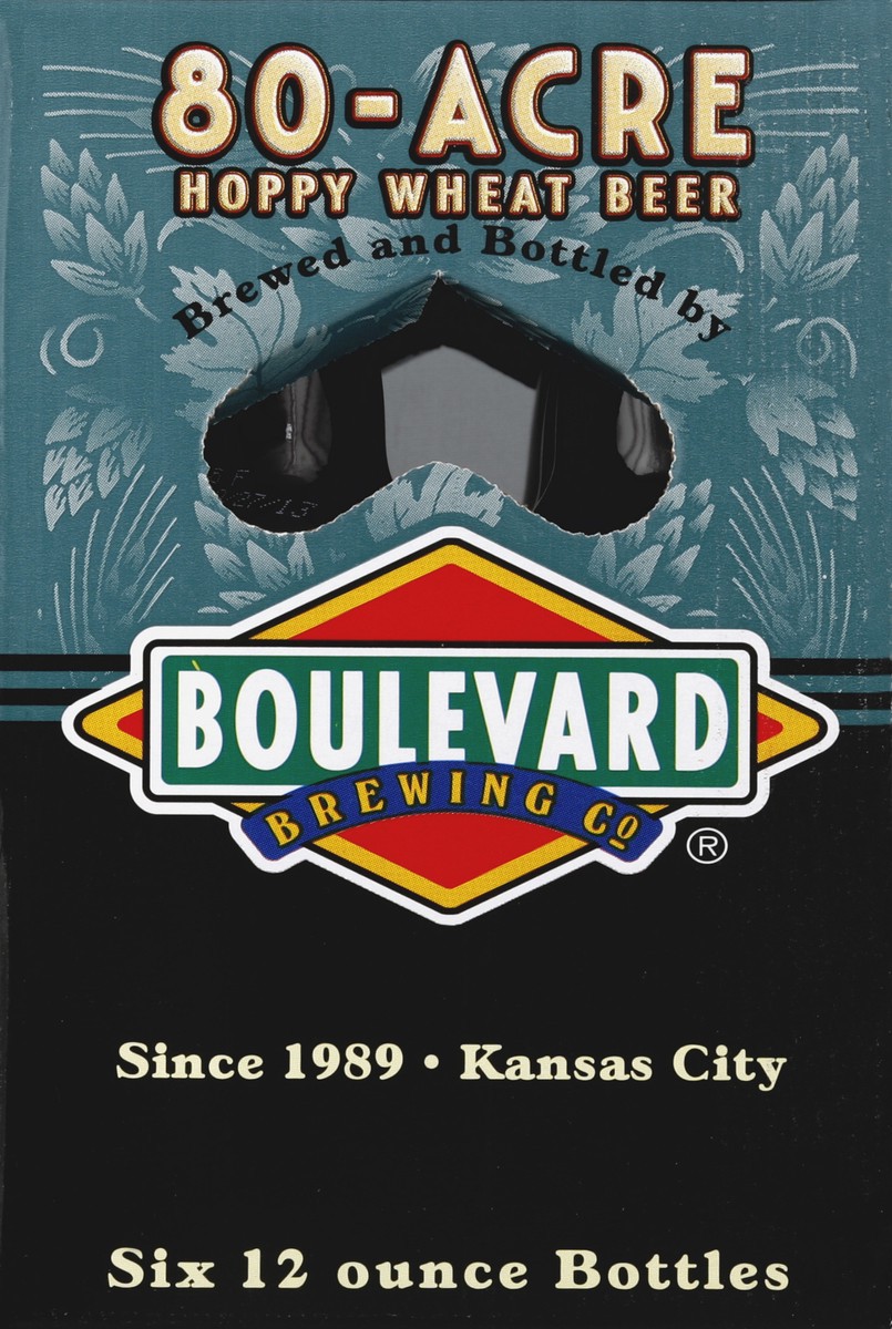 slide 7 of 7, Boulevard Brewing Co 80-Acre Hoppy Wheat Beer, 6 ct; 12 fl oz