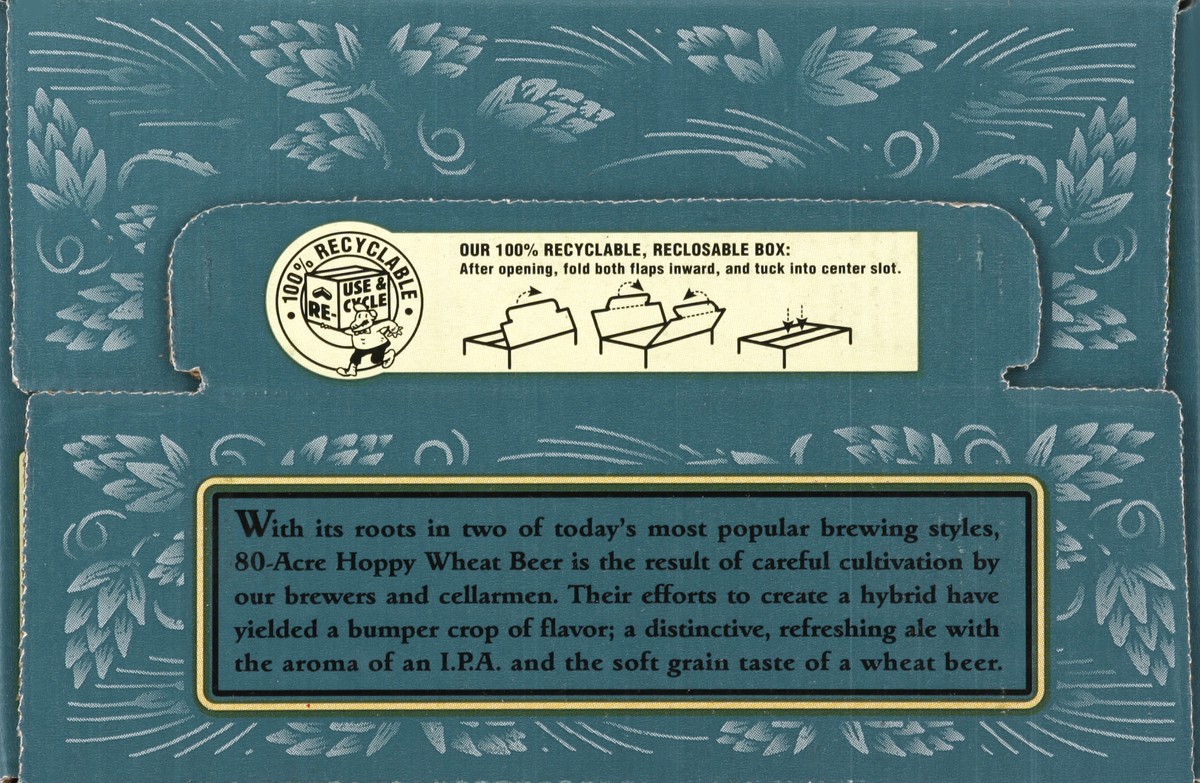 slide 4 of 7, Boulevard Brewing Co 80-Acre Hoppy Wheat Beer, 6 ct; 12 fl oz