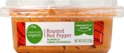 Simple Truth Organic Roasted Red Pepper Hummus 8 oz