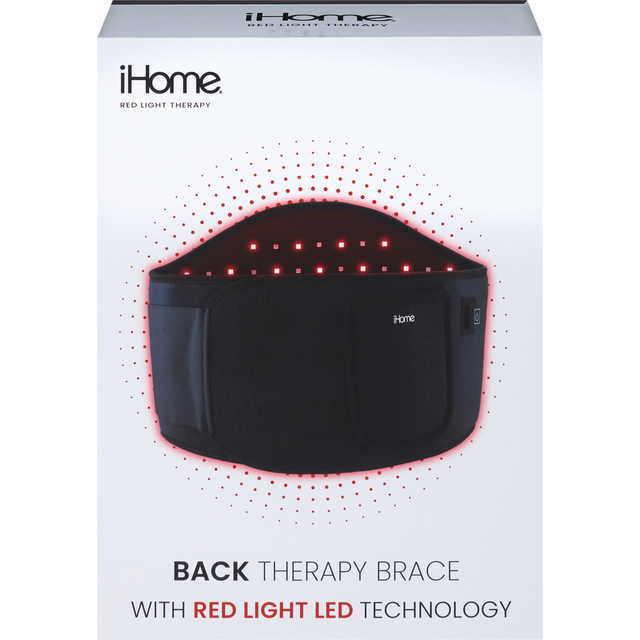 slide 1 of 1, Ihome Back Therapy Brace, 1 ct
