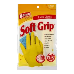 Handi-Works Handi Works Soft Grip Small Latex Gloves