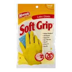 Handi-Works Handi Works Soft Grip Small Latex Gloves