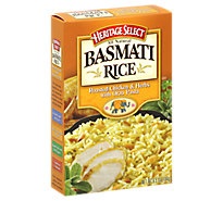 slide 1 of 1, Heritage Select Basmati Rice, Roasted Chicken & Herbs with Orzo Pasta, 6.5 oz