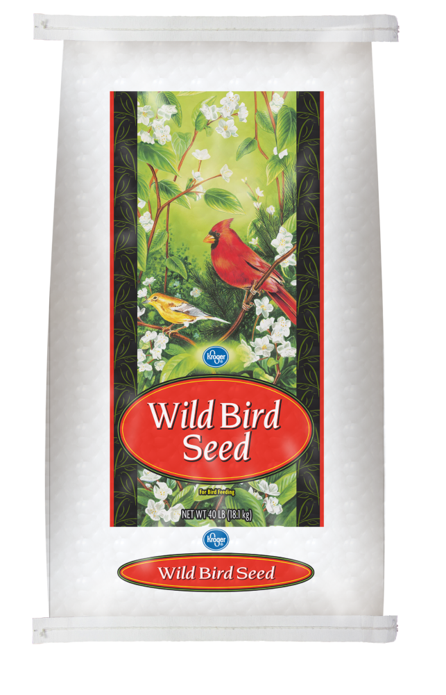 slide 1 of 1, Kroger Wild Bird Seed, 40 lb