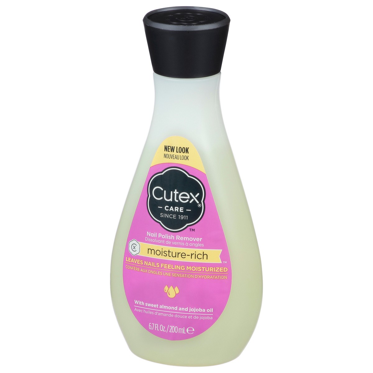 slide 7 of 13, Cutex Moisture-Rich Nail Polish Remover 6.7 fl oz, 6.7 fl oz