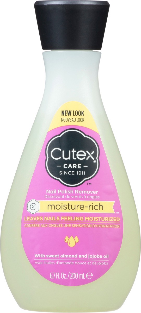 slide 1 of 13, Cutex Moisture-Rich Nail Polish Remover 6.7 fl oz, 6.7 fl oz