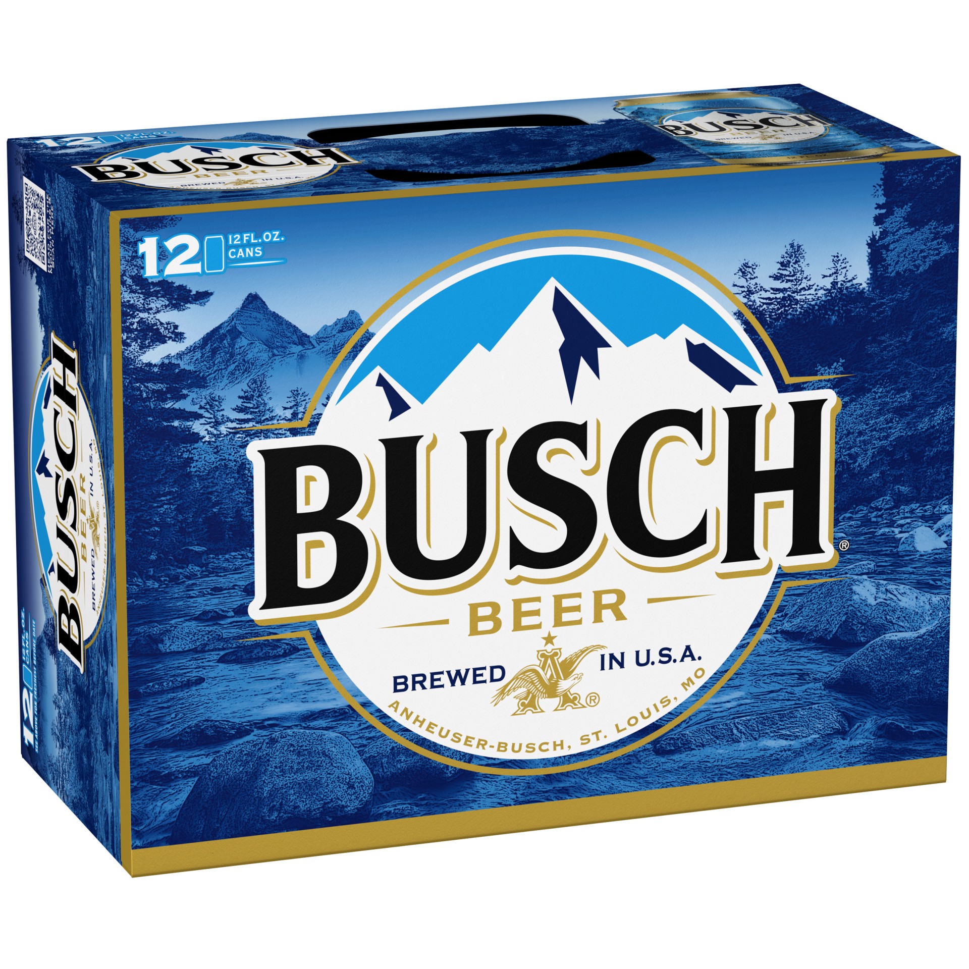 slide 1 of 37, Busch Beer, 12 Pack Beer, 12 FL OZ Cans, 144 fl. oz