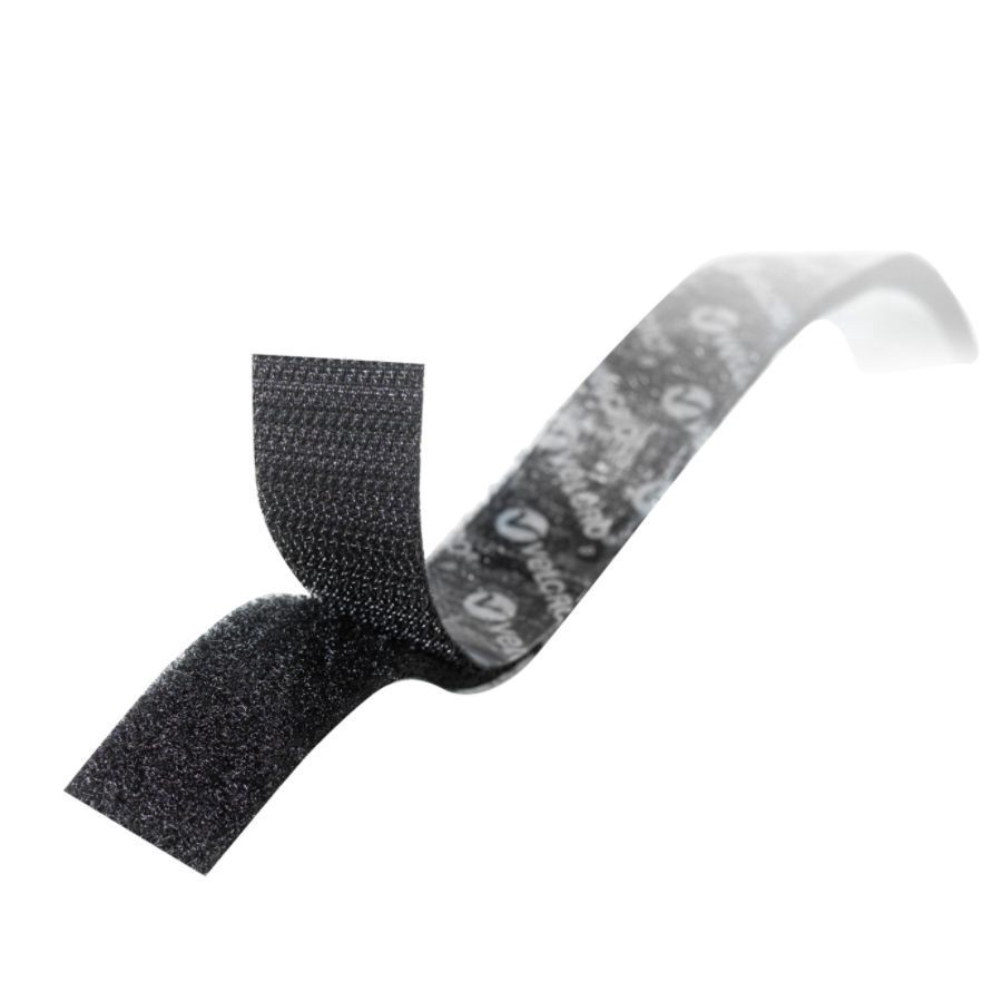 slide 2 of 5, VELCRO Brand Sticky Back Fasteners, 3/4'' X 15', Black, 1 ct