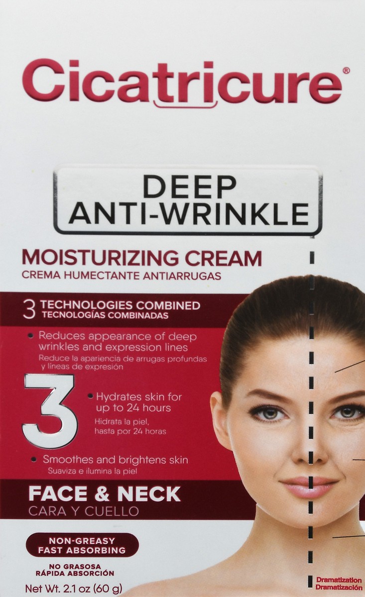 slide 1 of 3, Cicatricure Deep Anti-Wrinkle Moisturizing Cream 2.1 oz, 2.1 oz