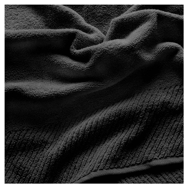 slide 4 of 5, Eco Dry Hand Towel, Black, 16 in x 28 in