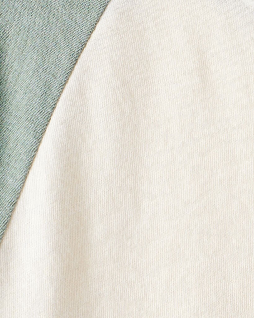 slide 2 of 2, Boys Long-Sleeve Raglan Tee - Green White/Green S, 1 ct