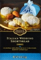 slide 1 of 1, Private Selection Italian Wedding Shortbread Cookies, 5 oz