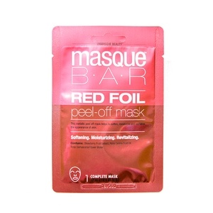 slide 1 of 1, Masque Bar Red Foil Peel-Off Mask, 1 ct