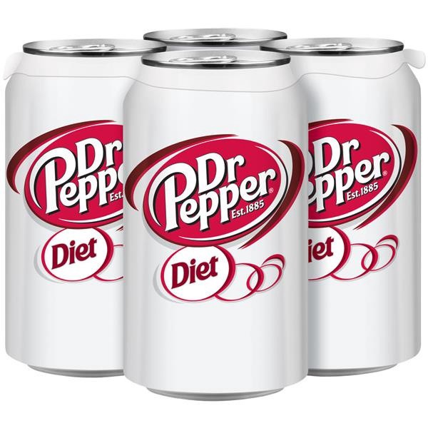 slide 1 of 1, Dr Pepper Diet Soda - 12 fl oz, 12 fl oz