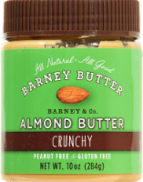 slide 1 of 1, Barney Butter Crunchy Almond Butter, 10 oz