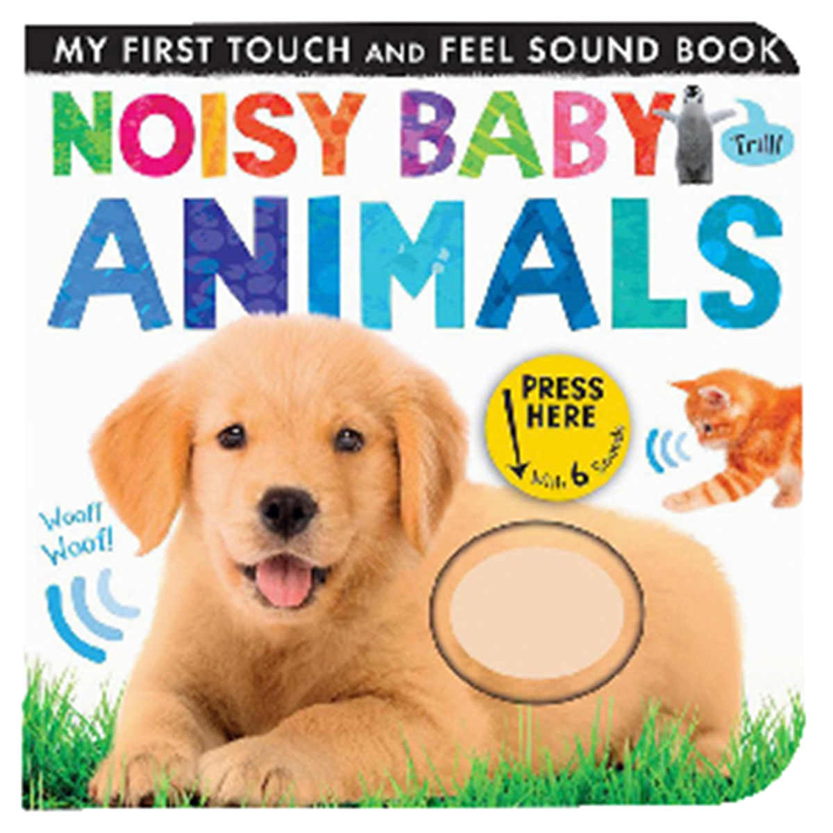 slide 1 of 1, Readerlink Noisy Baby Animals Board Book By Patricia Hegarty, 1 ct