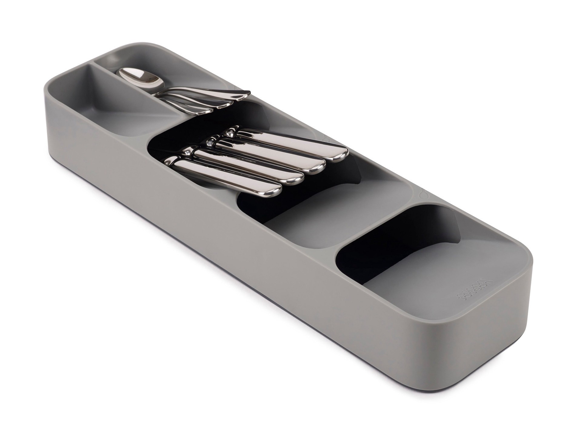 slide 2 of 3, Joseph Joseph DrawerStore Compact Cutlery Organizer, 1 ct