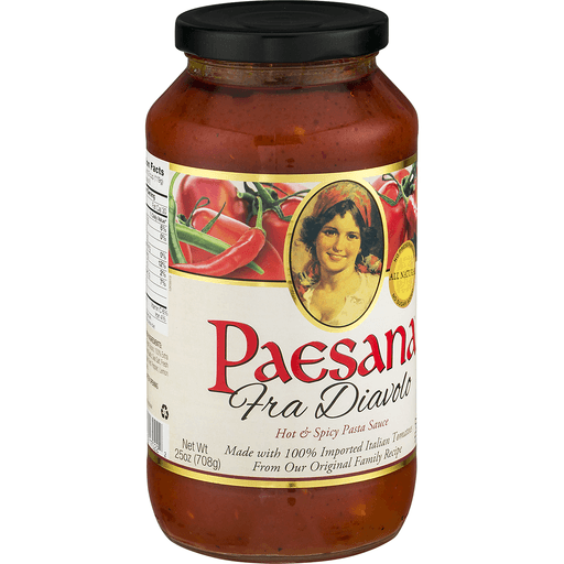 slide 2 of 8, Paesana Hot & Spicy Pasta Sauce, 25 oz