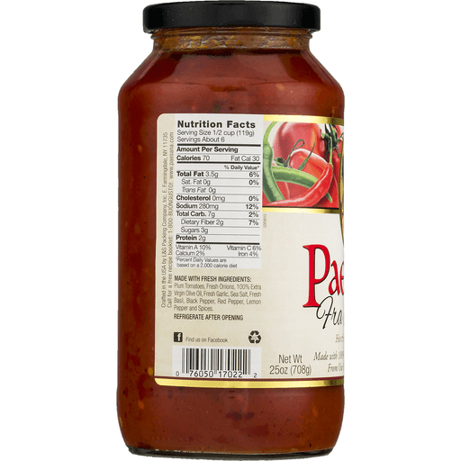 slide 5 of 8, Paesana Hot & Spicy Pasta Sauce, 25 oz