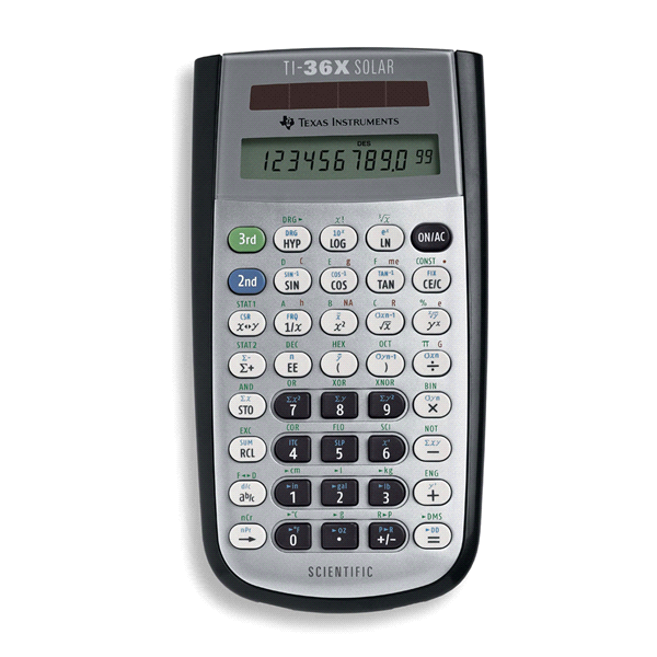 slide 1 of 1, Texas Instruments TI-36X Solar Scientific Calculator, 1 ct