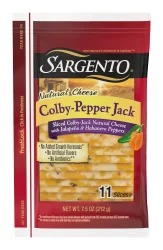 Sargento Colby Pepper Jack Cheese Slices