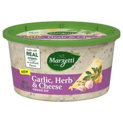 Marzetti Garlic, Herb & Cheese Veggie Dip - 12 oz