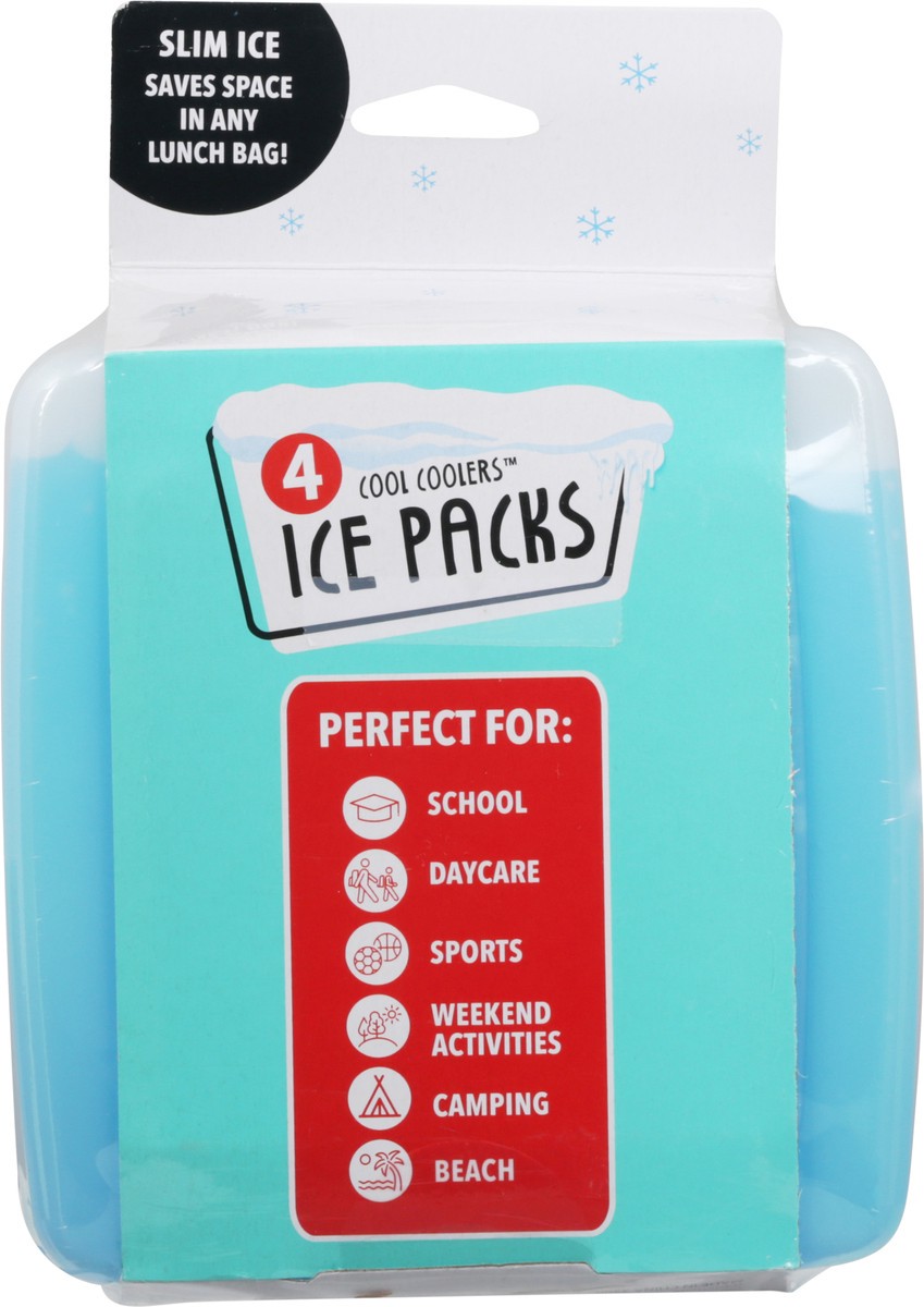 slide 6 of 9, Cool Coolers Ultra Slim Ice Packs 4 ea, 4 ct