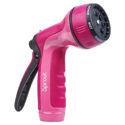 Sprout Raspberry Red Metal 7-Pattern Nozzle