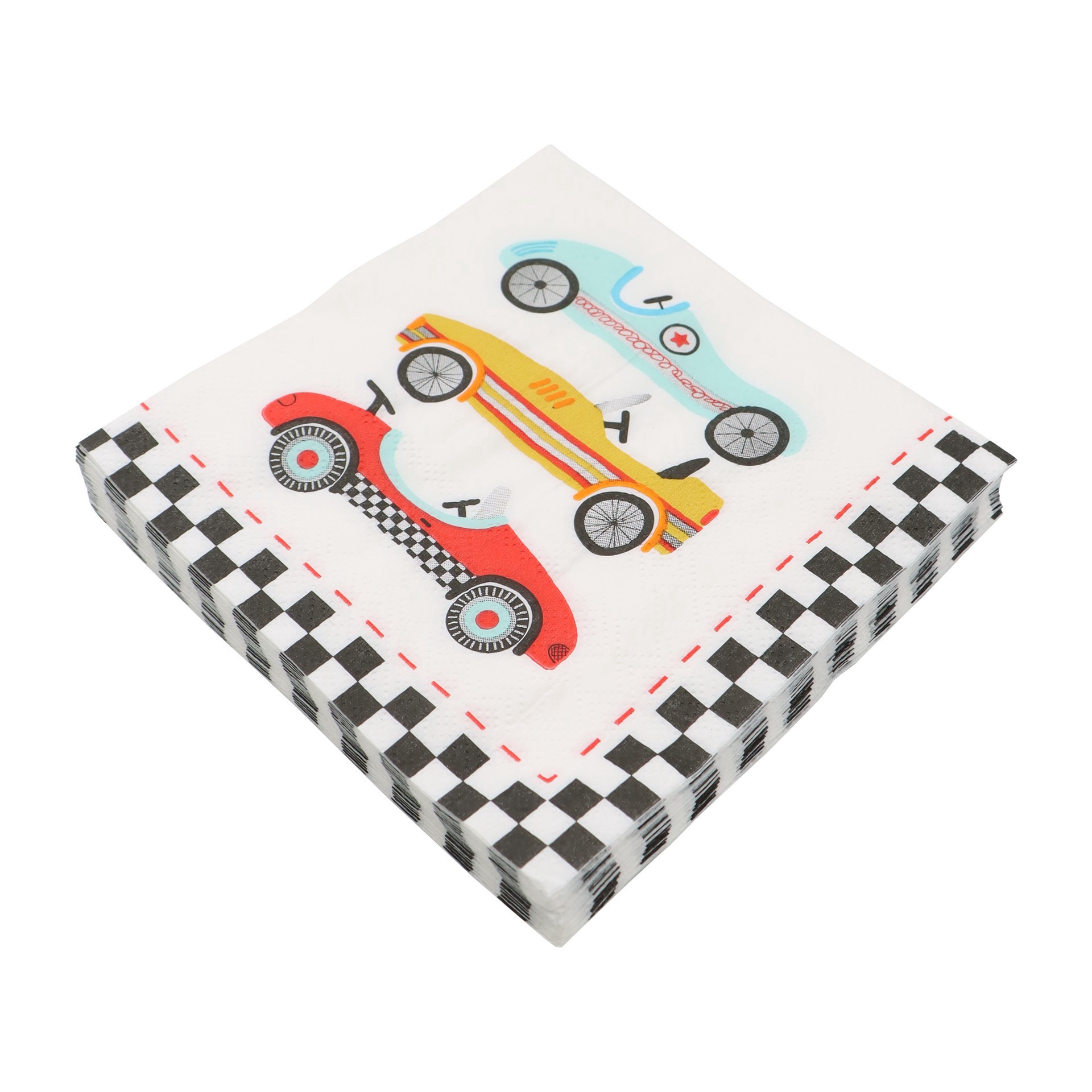 slide 3 of 3, Race Cars Beverage Napkins, 20ct. By Celebrate It, 20 ct