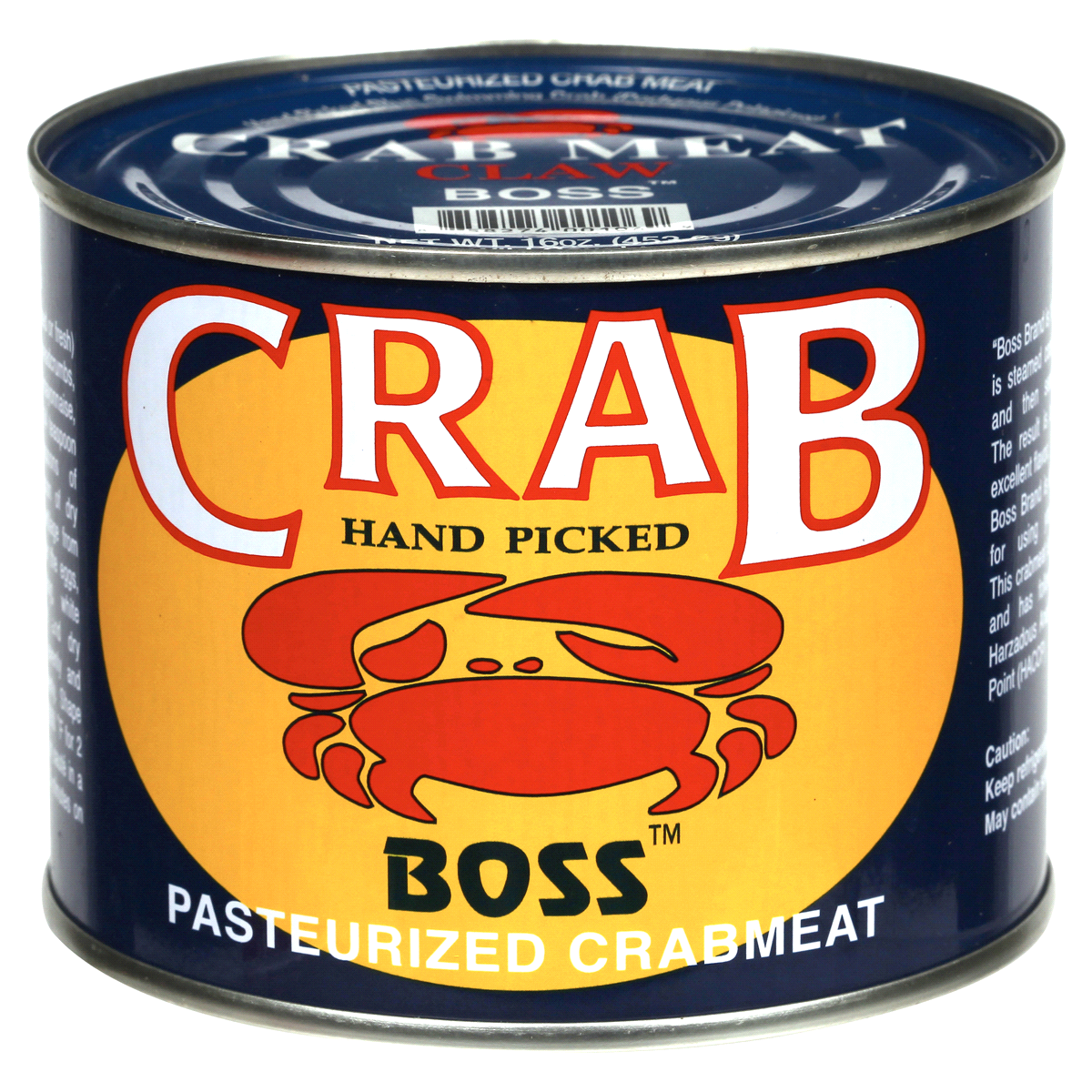 slide 1 of 5, Boss Handpick Pasteurized Crab Meat, Claw, 16 oz