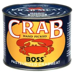Boss Handpick Pasteurized Crab Meat, Claw, 16 oz