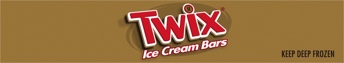 slide 8 of 9, TWIX Ice Cream Bars Vanilla Caramel Chocolate Cookie Dessert Bar Individually Wrapped, 5 Pack, 9.65 fl oz