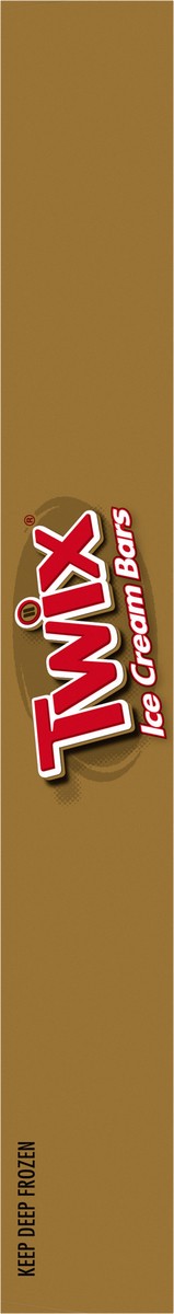 slide 7 of 9, TWIX Ice Cream Bars Vanilla Caramel Chocolate Cookie Dessert Bar Individually Wrapped, 5 Pack, 9.65 fl oz