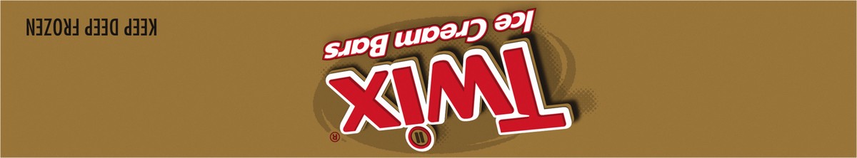 slide 2 of 9, TWIX Ice Cream Bars Vanilla Caramel Chocolate Cookie Dessert Bar Individually Wrapped, 5 Pack, 9.65 fl oz