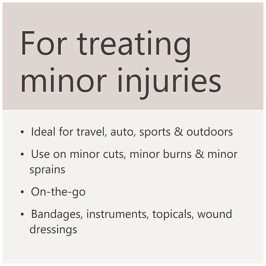 slide 3 of 5, Walgreens On-The-Go First Aid Kit, 1 ct