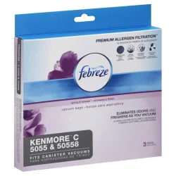 Febreze Vacuum Bags, Kenmore C 5055 & 50558, Spring & Renewal