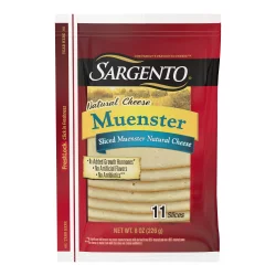 Sargento Natural Muenster Deli-Style Sliced Cheese
