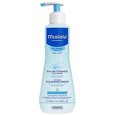 slide 1 of 1, Mustela Baby No Rinse Cleansing Water, 10.14 oz