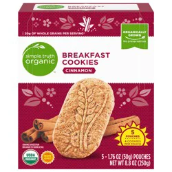 Simple Truth Organic Cinnamon Breakfast Cookies