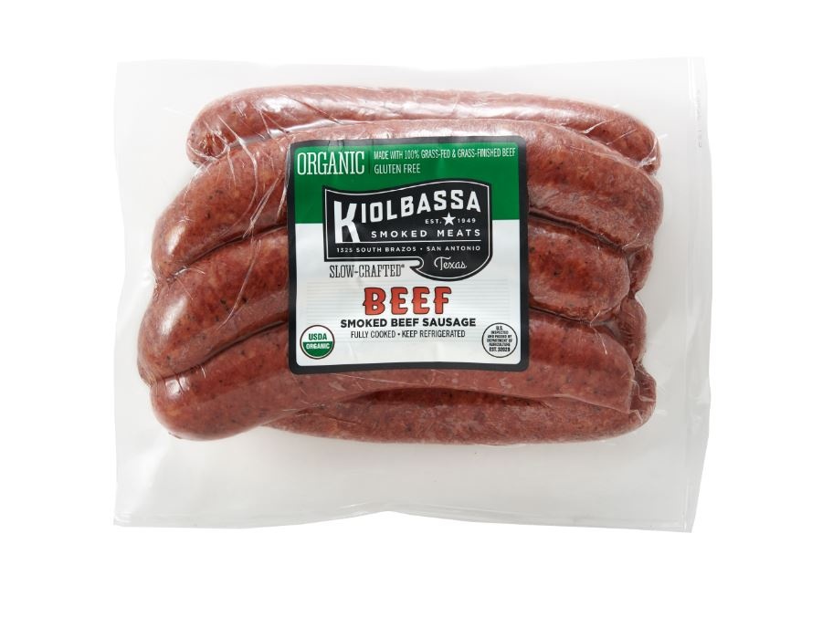 Kiolbassa clearance beef sausage