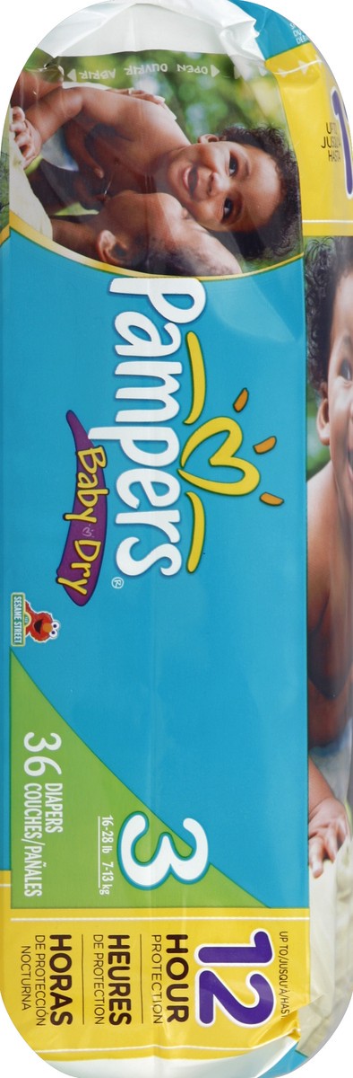 slide 3 of 7, Pampers Diapers 36 ea, 36 ct