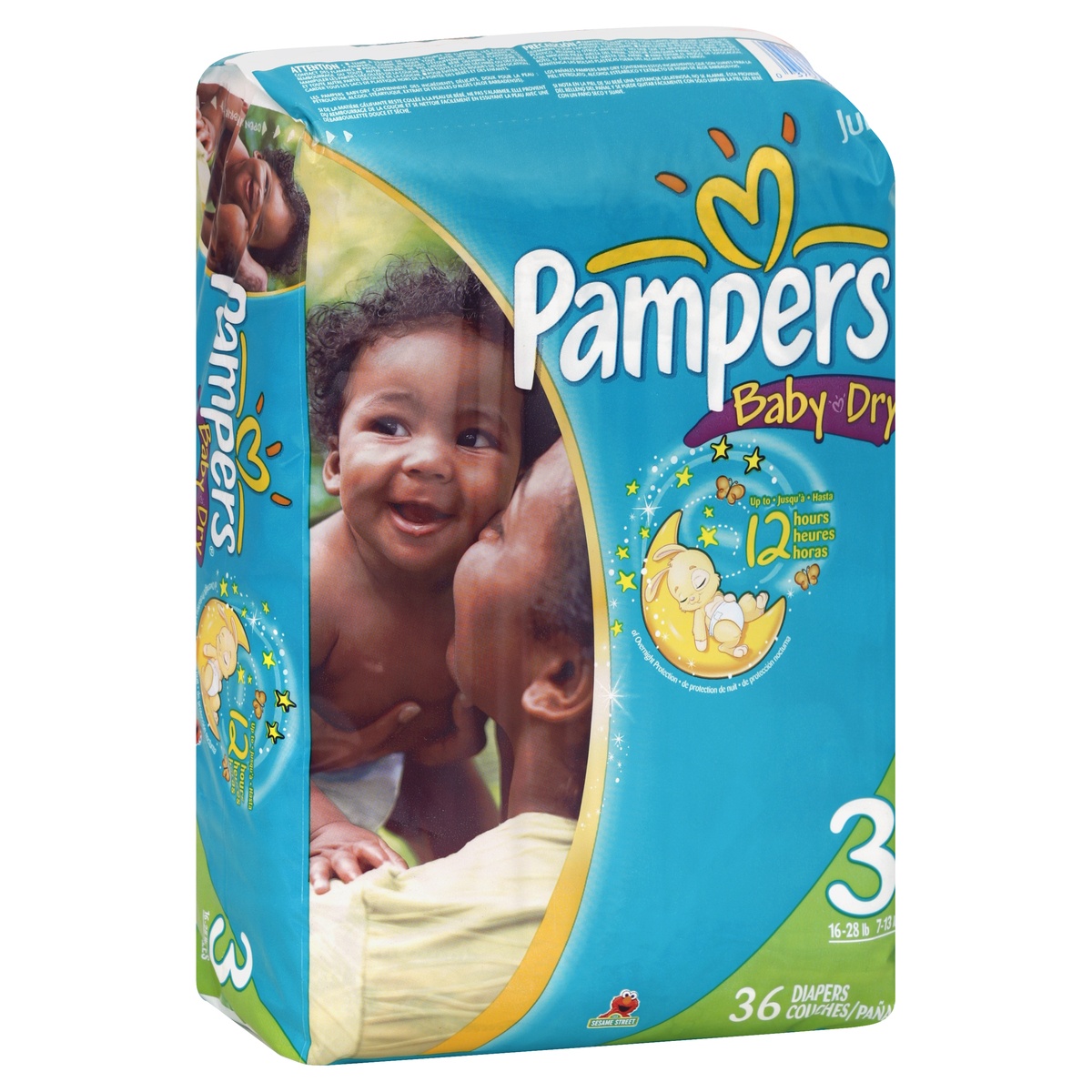 slide 1 of 7, Pampers Diapers , 36 ct