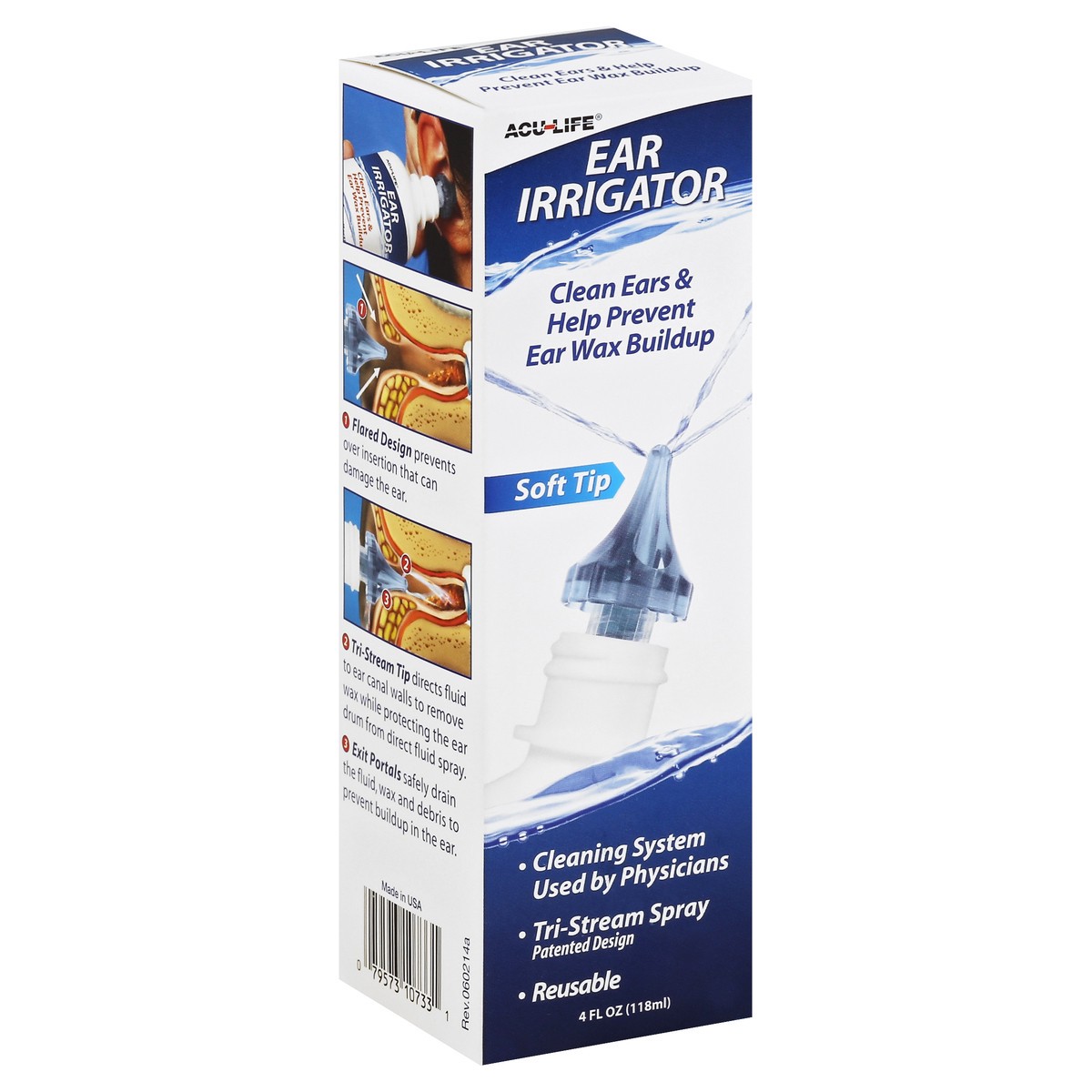 slide 3 of 5, Acu-Life Ear Irrigator 4 oz, 4 oz