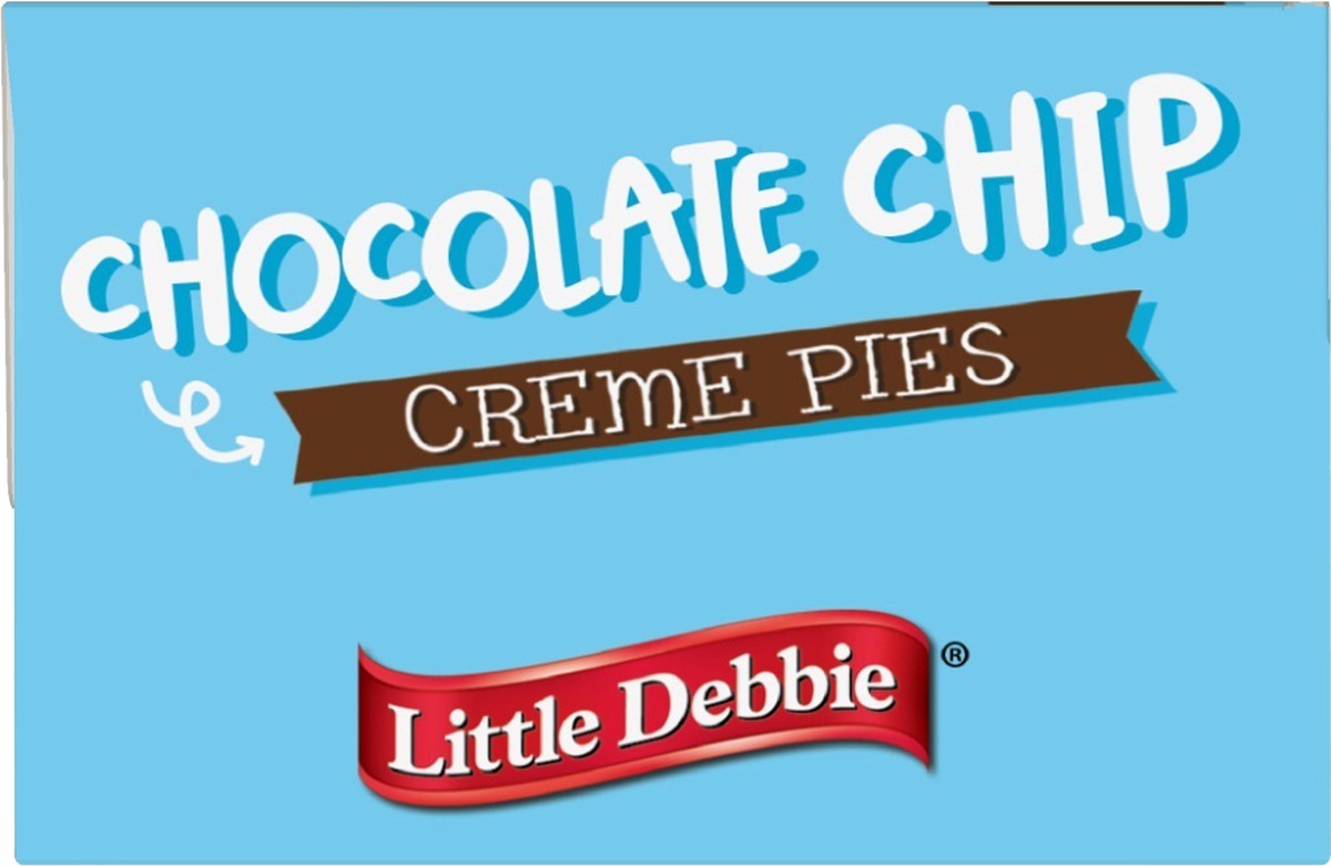 slide 10 of 13, Little Debbie Snack Cakes, Little Debbie Family Pack Chocolate Chip Creme Pies, 9.7 oz