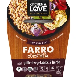 Cucina & Amore Quick Meal, Farro with Quinoa