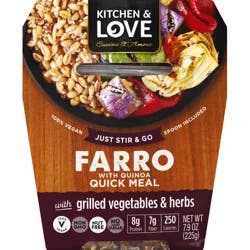 Cucina & Amore Quick Meal, Farro with Quinoa