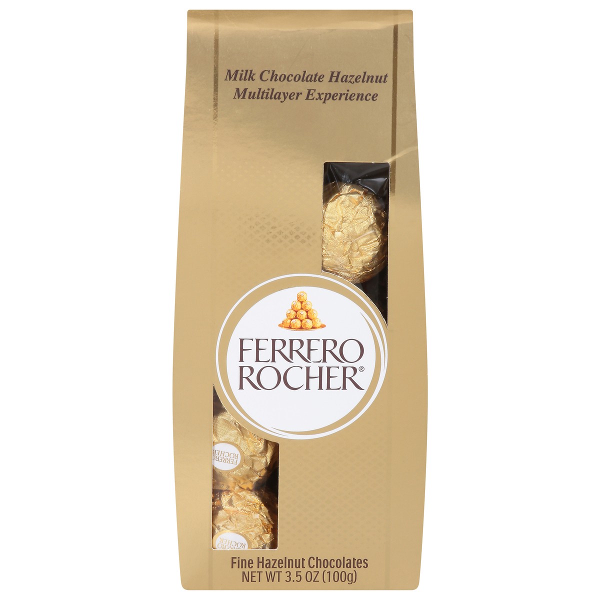 slide 9 of 14, Ferrero Rocher Fine Hazelnut Chocolates - 3.5 oz, 3.5 oz