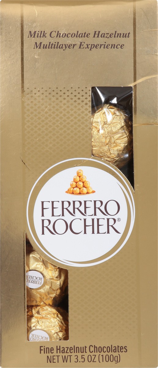 slide 6 of 14, Ferrero Rocher Fine Hazelnut Chocolates - 3.5 oz, 3.5 oz